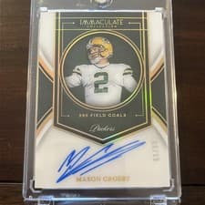 2025 Panini Immaculate Immaculate Records Mason Crosby #20 card