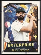 2026 Topps Heritage The Enterprise Riley Greene #TE-RG card