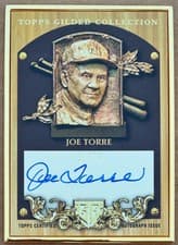 2025 Topps Gilded Collection Hall of Fame Plaque Autographs Joe Mauer #HOFPA-JM card