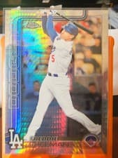 Freddie Freeman 2025 Topps Chrome card