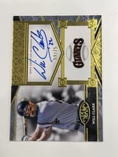 2025 Topps Tier One Top Shelf Signatures Will Clark #TSS-WC card
