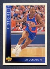 Joe Dumars 1993-94 Upper Deck Base Set card