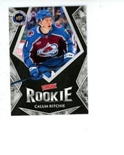 Calum Ritchie 2025 Upper Deck National Hockey Card Day Victory Black Rookie card