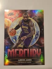 2025-26 Topps Cosmic Chrome Planetary Pursuit Mercury LeBron James #PPM-2 card