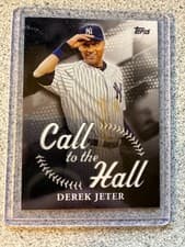 2025 Topps Call to the Hall Derek Jeter #CTH-17 card