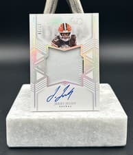 2025 Panini Flawless Star Swatch Signatures Jerry Jeudy #20 card