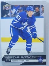2025-26 Upper Deck Star Rookies Base Star Rookies Autographs Easton Cowan #11 card