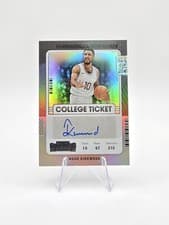 Noah Kirkwood 2022 Panini Chronicles Draft Picks Contenders College Ticket Autograph card