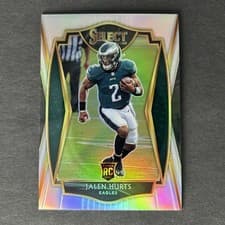 Jalen Hurts 2020 Panini Select card
