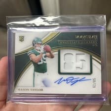 2025 Panini Flawless Rookie Patches Mason Taylor #29 card