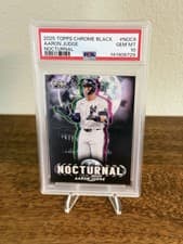 2025 Topps Chrome Black Nocturnal Aaron Judge #NOC-6 card