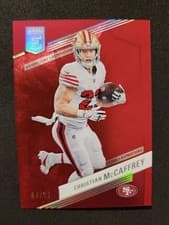 Christian McCaffrey 2023 Panini Donruss Elite card
