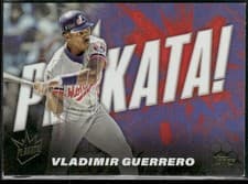 2025 Topps Plakata Vladimir Guerrero #PLAK-18 card