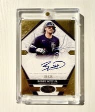 2025 Topps Tier One City Connect Signatures Bobby Witt Jr. #CCS-BW card