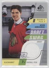 2024-25 SP Game Used Draft Swag Jersey Kevin Korchinski #DS-7 card