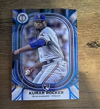 2025 Topps Tribute Base Set Kumar Rocker #98 card