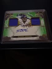 2024 Topps Inception Franchise Foundation Relic Autographs Blake Corum #FFRA-BC card