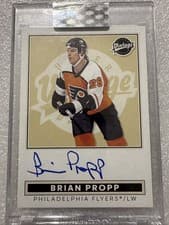 2024-25 Upper Deck Clear Cut Vintage Autos Brian Propp #VA-PR card