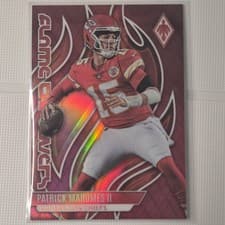 Patrick Mahomes II 2023 Panini Phoenix Flame Throwers card