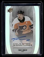 2025-26 SPx Cold Steel Signatures Travis Konecny #CS-TK card