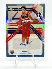 2025-26 Topps Chrome Next Stop Signatures Will Riley #NS-WR card