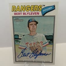 2026 Topps Heritage Real One Autographs Bert Blyleven #ROA-BB card