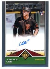 2024 Topps Transcendent Collection Icon Chrome Autographs Jung Hoo Lee #TCBA-JL card
