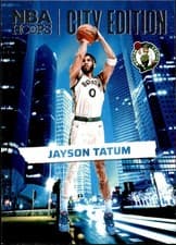 2024-25 Hoops City Edition Jayson Tatum #7 card