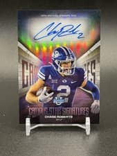 2025 Bowman University Chrome Campus Star Signatures Chase Roberts #CSS-CR card