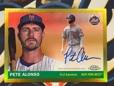 2025 Topps Chrome Platinum Autographs Pete Alonso #CPA-PA