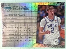 2024-25 Bowman University Chrome Physical Education Cooper Flagg #PE-2 card