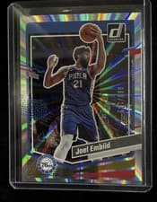 Joel Embiid 2023 Panini Donruss card