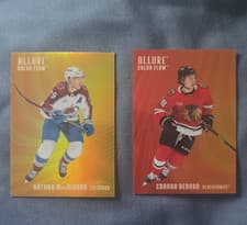 Nathan MacKinnon 2025 Upper Deck Allure Color Flow card