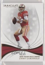 Jimmy Garoppolo 2019 Panini Immaculate Collection card