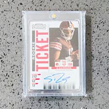 Shedeur Sanders 2025 Panini Origins Rookie Autographs card