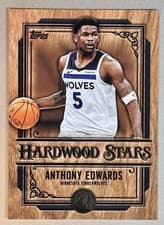 2025-26 Topps Hardwood Stars Anthony Edwards #HS-3 card