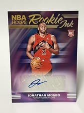 2024-25 Hoops Rookie Ink Jonathan Mogbo #RI-MOG card