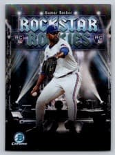 2025 Bowman Rockstar Rookies Kumar Rocker #RR-6 card