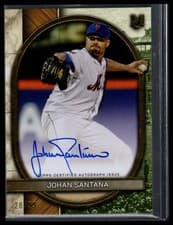 2025 Topps Museum Collection Archival Autographs Johan Santana #AA-JS