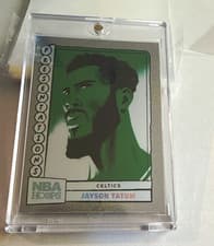 2024-25 Hoops Presentations Jayson Tatum #4 card