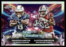 2025 Topps Cosmic Chrome Star Clusters TreVeyon Henderson #SC-3 card
