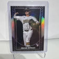 2025 Topps Chrome Shadow Etch Jacob Wilson #SE-11 card