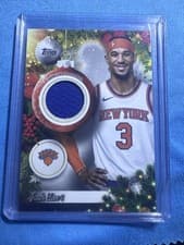 2025-26 Topps Holiday Player Relics Josh Hart #PR-JH card