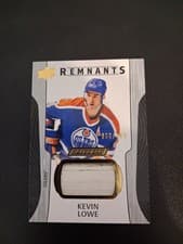 2024-25 Upper Deck Engrained Icons Remnants Kevin Lowe #R-KL card