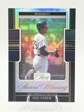 2025 Panini Three and Two Award Winning Rod Carew #15 card