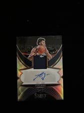 Yves Missi 2024-25 Panini Select Rookie Jersey Autographs card