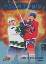2025-26 Upper Deck Boomtown Kiefer Sherwood #BT-12 card