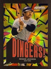 2025 Panini Prizm Dingers! Reggie Jackson #24 card