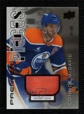 Connor McDavid 2024-25 Upper Deck Premier Premier Pieces card