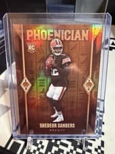 Shedeur Sanders 2025 Panini Phoenix Phoenician card